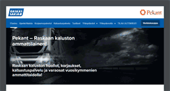 Desktop Screenshot of pekant.fi